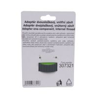 TOPTRADE adaptér dvojzložkový, vnútorný závit, 1“ (2)