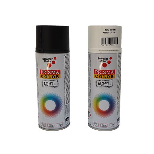 sprej farba, biela, matná, 400 ml