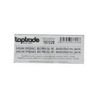 TOPTRADE uholník spojovací, bez prelisu, 90°, 40 x 40 x 150 x 2 mm, pozinkovaný