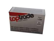 TOPTRADE pás upínaci, s hákmi a račňou, do 4000 kg, 50 mm x 15 m