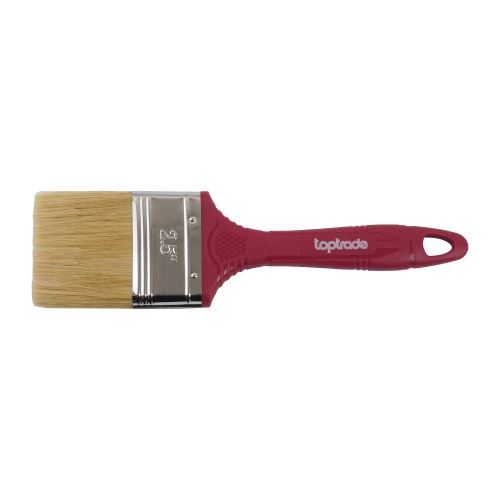 TOPTRADE štetec natieračský, TopBrush, s plastovou rukoväťou, šírka 2 1/2" / 60 mm, uni