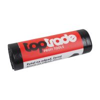 TOPTRADE vrecia na odpad, balenie 10 ks, 28 µm, 120 l (1)