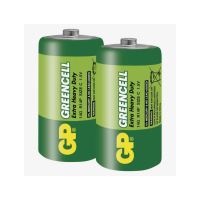 batérie GP Greencell, zinkovo - chloridová, R14, malé mono C, blister 2 ks, 1,5 V (2)