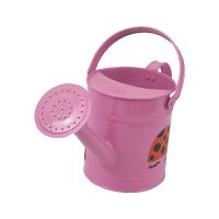 TOPTRADE náradie záhradné, detské - konva, kovová, ružová, 1,6 l (9)
