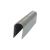 TOPTRADE spona do sponkovačky, pozinkovaná, "U", balenie 1000 ks, 1,2 x 12 x 7,5 mm