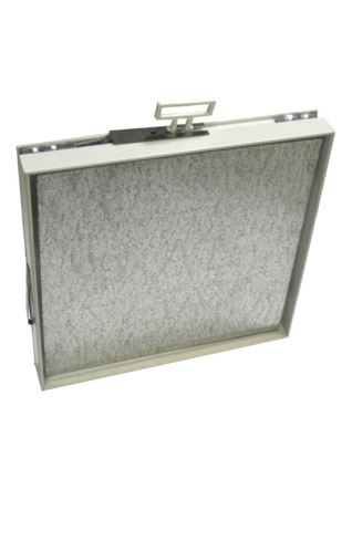 dvierka maskovacie, pozinkovaná, magnetická, 150 x 150/120 x 120 mm, xxx