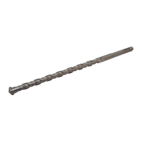 TOPTRADE vrták SDS +, s vidiovým, krížovým hrotom, pre murivo a betón, O 10 x 260 mm