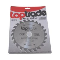 TOPTRADE kotúč pílový, na drevo, s SK plátkami, 24 zubov, 190 x 2,4 x 30/20 mm (1)