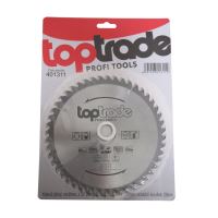 TOPTRADE kotúč pílový, na drevo, s SK plátkami, 48 zubov, 190 x 2,4 x 30/20 mm (1)