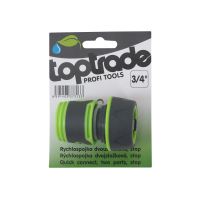 TOPTRADE rýchlospojka dvojzložková, stop, 3/4" (2)