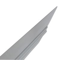 TOPTRADE stierka nerezová, guľaté rohy, duralový rám, 350 mm (7)
