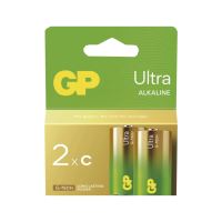 batérie GP Ultra Alkaline, LR14, malé mono C, blister 2 ks, 1,5 V (2)