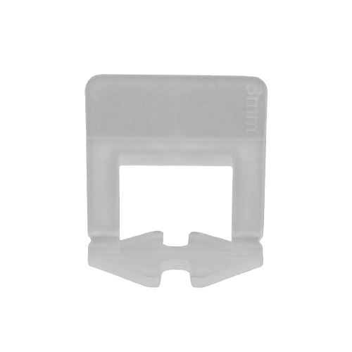 TOPTRADE spona, vyrovnávacia, záchytná, hr. 3 mm, vyrovnávacie výška 3 - 12 mm / 100 ks