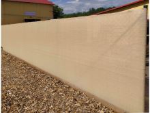TOPTRADE sieť tieniaca, piesková, 1 x 50 m, 150 g / m2