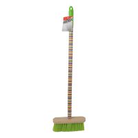 TOPTRADE náradie záhradné, detské - zmeták, dlhá násada, 76 cm (1)