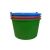 TOPTRADE vedro murárske, plastové, farebné, 20 l - BAZAR