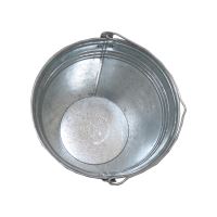 TOPTRADE vedro pozinkované, 12 l BAZAR - vzhledové vady, drobná rez (2)