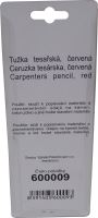 ceruzka tesárska, červená, súprava 12 ks, 180 mm - BAZÁR - (1)