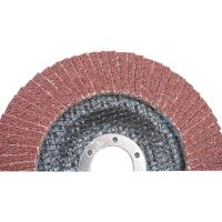 TOPTRADE kotúč brúsny, lamelový, zrnitosť 40, 115 x 22,2 x 2 mm (4)